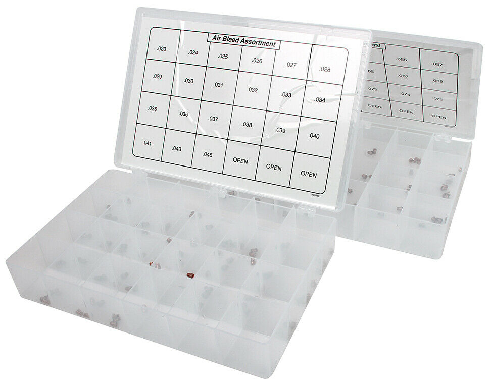 AIR BLEED ASSORTMENT,4EA,42 SIZES