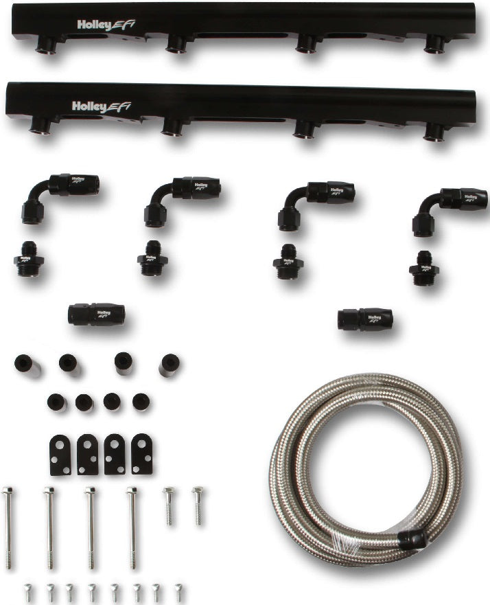FUEL RAIL KIT,FORD 7.3 GODZILLA,W/PLUMBING