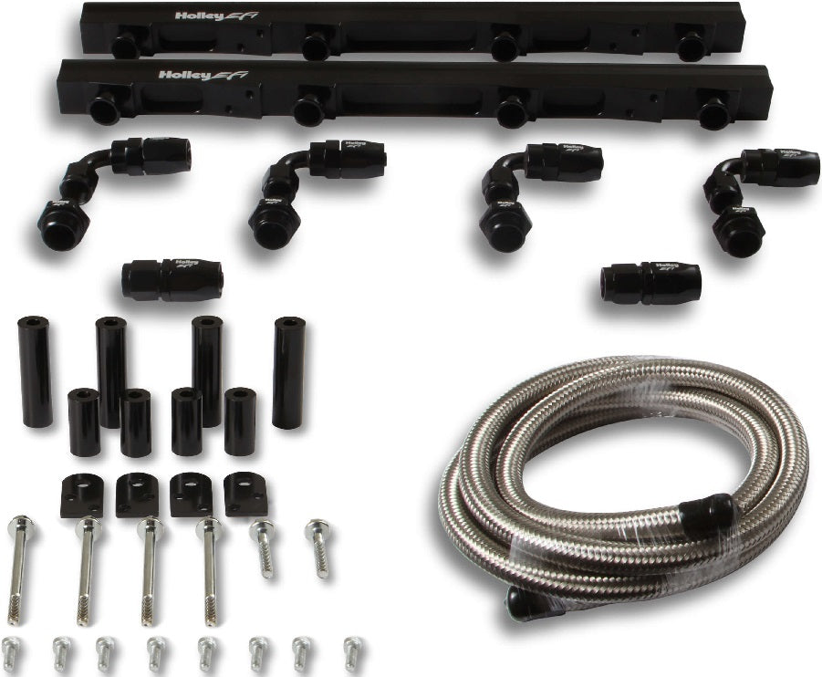 FUEL RAIL KIT,FORD 7.3 GODZILLA,W/PLUMBING