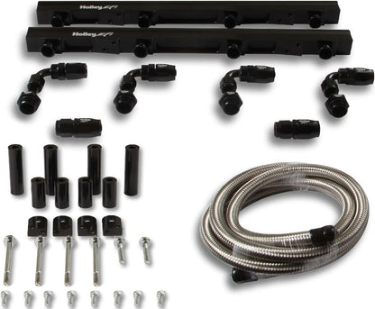 FUEL RAIL KIT,FORD 7.3 GODZILLA,W/PLUMBING