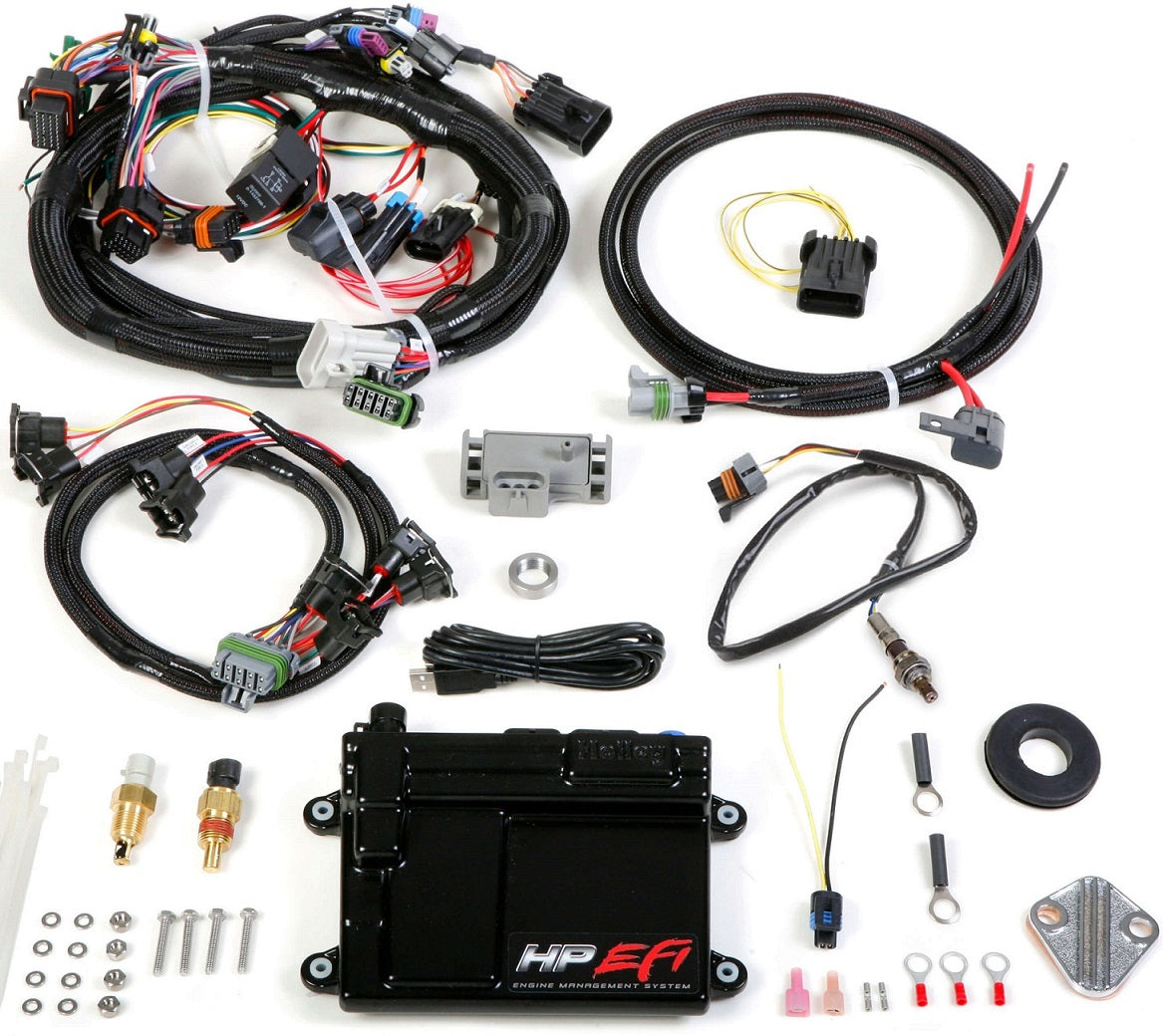 MPFI HP EFI ECU & HARNESS KIT,V8,NTK