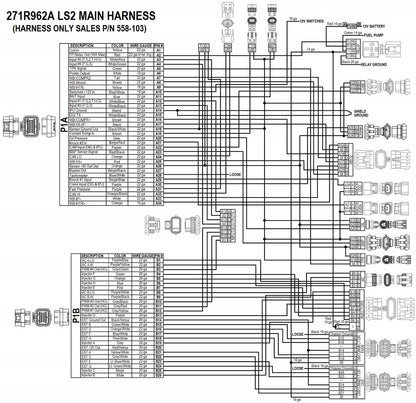 HP EFI ECU & HARNESS KIT,LS2,3,7,BOSCH