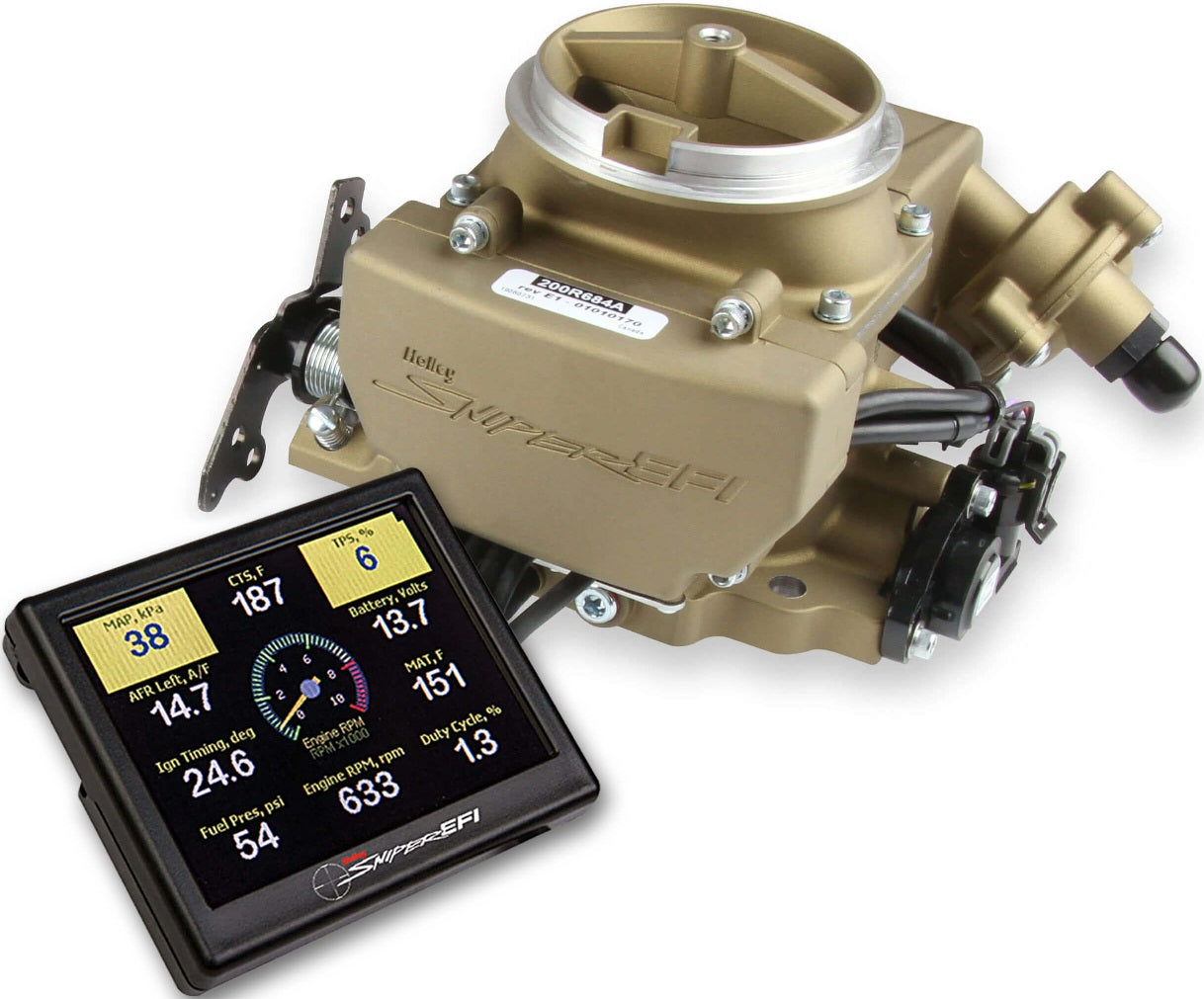 SNIPER EFI,2GC LARGE BORE,74-78 GM,GOLD