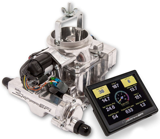 SNIPER EFI,BBD,71-86 JEEP CJ 6 CYLINDER,POLISHED