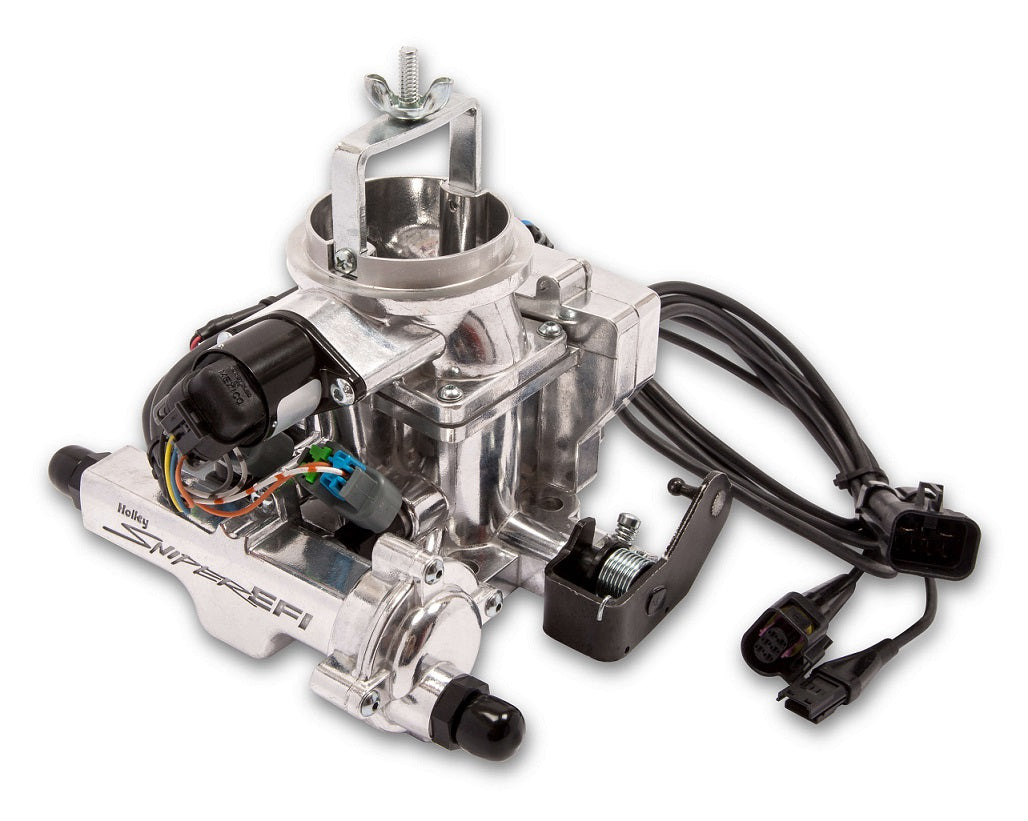 SNIPER EFI KIT,BBD,71-86 JEEP CJ I6,POLISHED