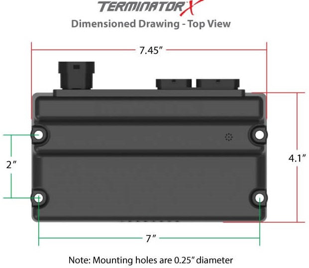TERMINATOR X MPFI ECU,LS2,LS3,LATE TRUCK