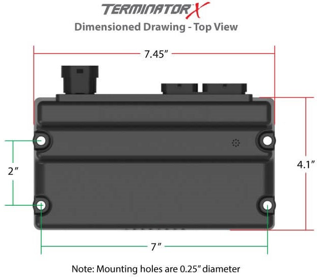TERMINATOR X MPFI ECU,LS2,3,LATE,TOUCHSCREEN