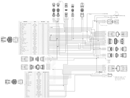 TERMINATOR X FOXBODY MPFI WIRE,HARNESS