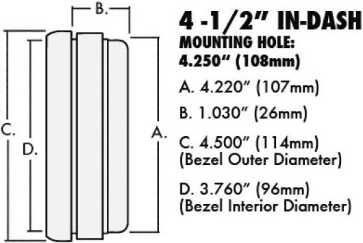 SPEEDOMETER,4 1/2,BLACK,GPS,160 MPH
