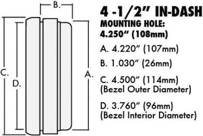 SPEEDOMETER,4 1/2,BLACK,GPS,160 MPH