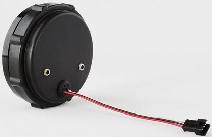 TACHOMETER,3 3/8,BLACK,8,000 RPM