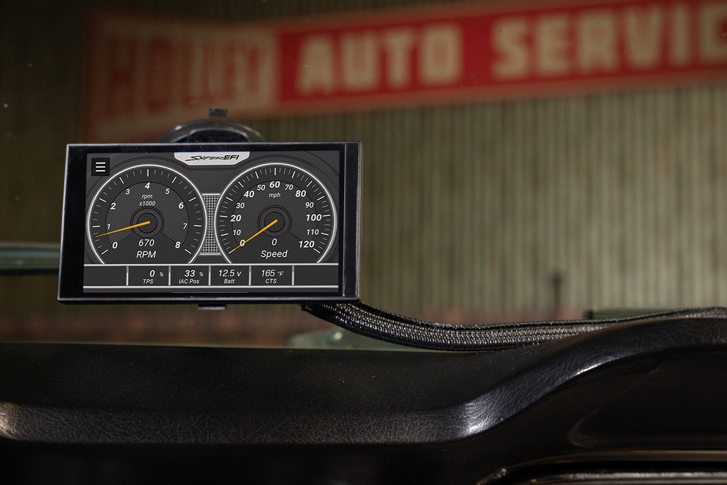 EFI DIGITAL DASH,SNIPER,5"