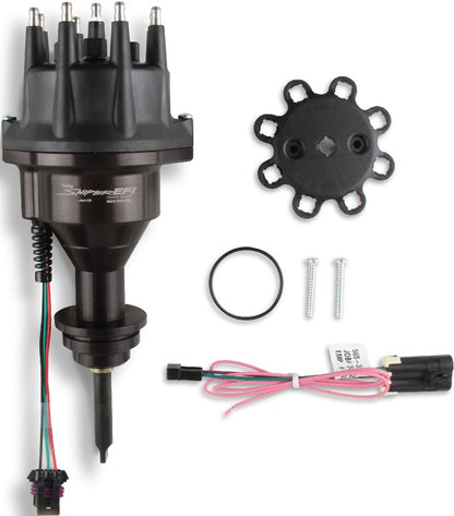 SNIPER EFI,HYPERSPARK,DISTRIBUTOR,MOPAR,318/360,BLACK