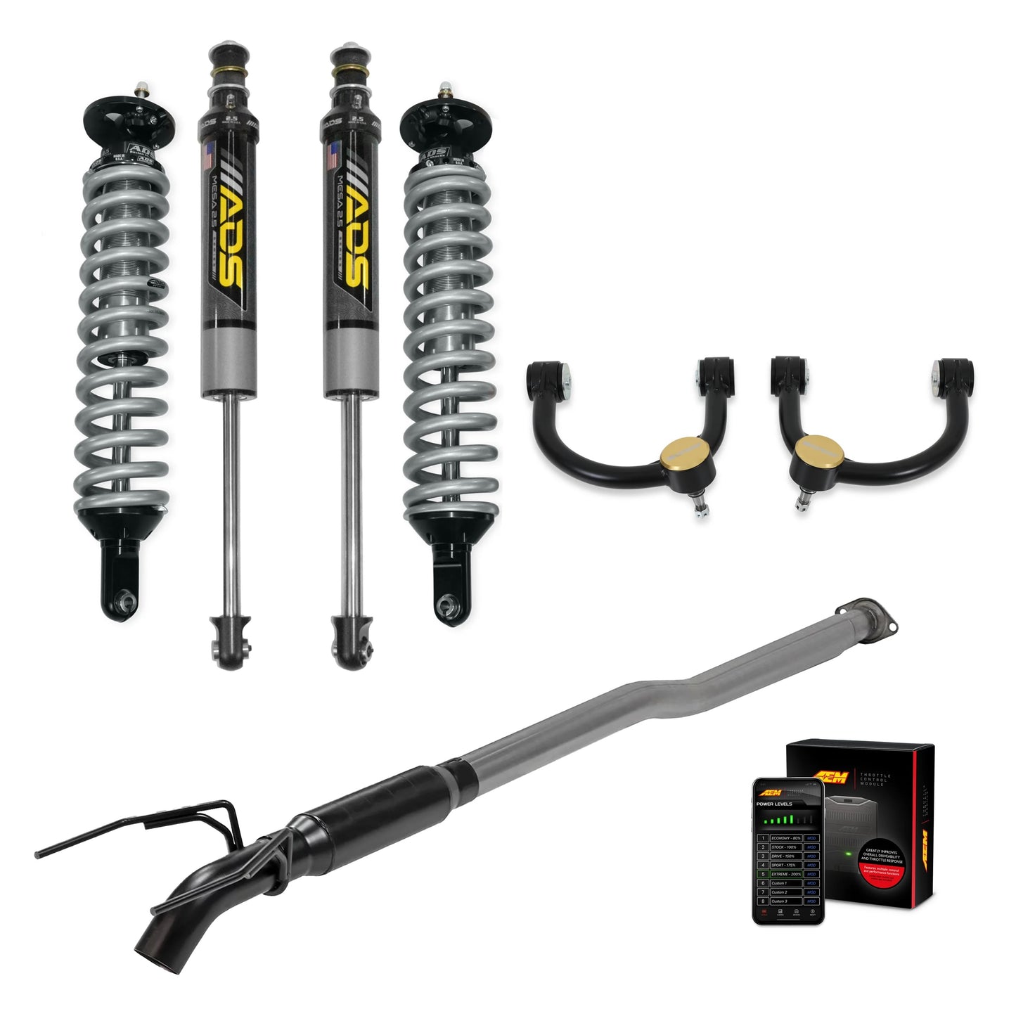 HOLLEY OFF-ROAD 2005-2015 TOYOTA TACOMA PERFORMANCE PACKAGE