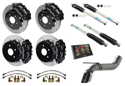 PERFORMANCE PACKAGE,2015-2018 WRANGLER JK 3.6L,1.5-3" LIFT,BLK,TC
