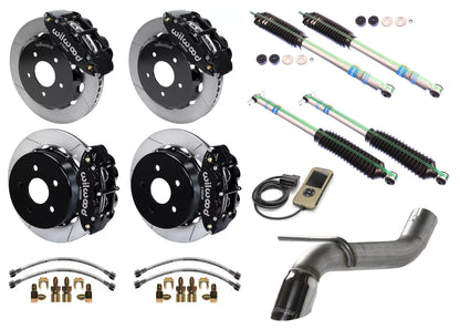 PERFORMANCE PACKAGE,2007-2014 WRANGLER JK 3.8L,1.5-3" LIFT,BLK,F5