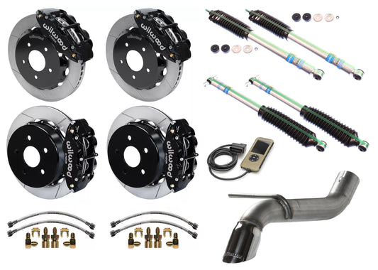 PERFORMANCE PACKAGE,2007-2014 WRANGLER JK 3.8L,1.5-3" LIFT,BLK,F5