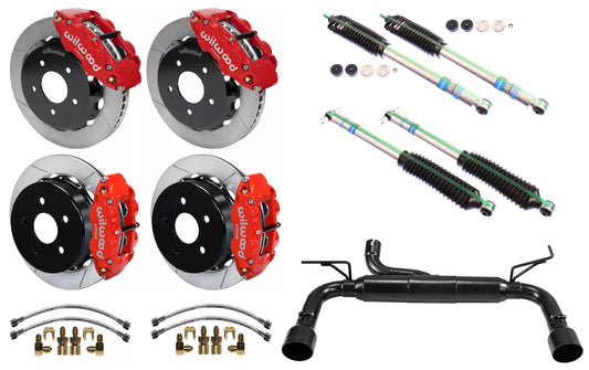 PERFORMANCE PACKAGE,2007-2011 WRANGLER JK 3.8L,1.5-3" LIFT,RED,OL
