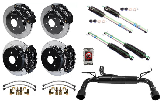 PERFORMANCE PACKAGE,2007-2011 WRANGLER JK 3.8L,1.5-3" LIFT,BLK,I3