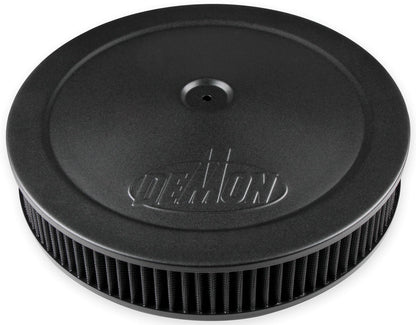 AIR CLEANER ASSY,DEMON,14",BLACK