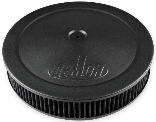 AIR CLEANER ASSY,DEMON,14",BLACK