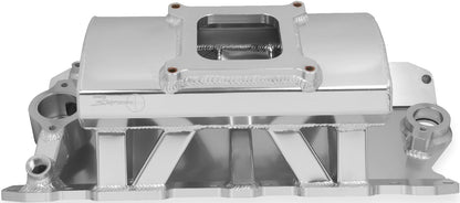 INTAKE MANIFOLD,SBC,4150,FAB,SILVER
