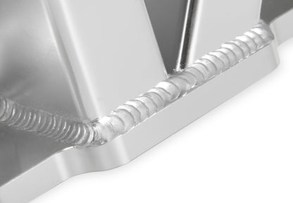 INTAKE MANIFOLD,SBC,4150 X 2,FAB,SILVER