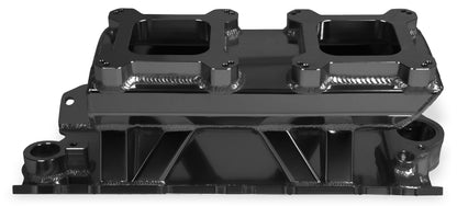 INTAKE MANIFOLD,SBC,4150 X 2,FAB,BLACK