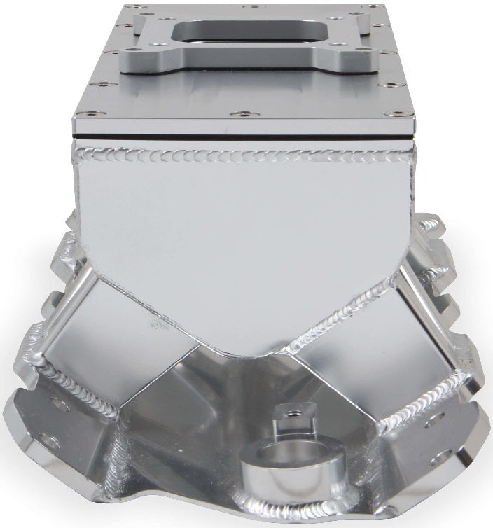 INTAKE MANIFOLD,SBC,4150,FAB,SILVER