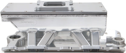 INTAKE MANIFOLD,SBC,4150,FAB,SILVER