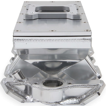 INTAKE MANIFOLD,SBC,4150,FAB,SILVER