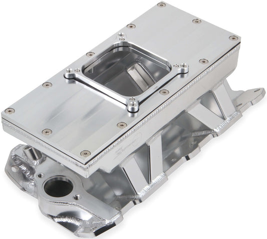 INTAKE MANIFOLD,SBC,4500,FAB,SILVER