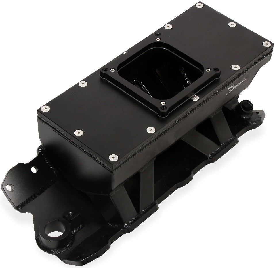 INTAKE MANIFOLD,SBC,4500,FAB,BLACK