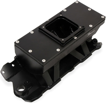 INTAKE MANIFOLD,SBC,4500,FAB,BLACK