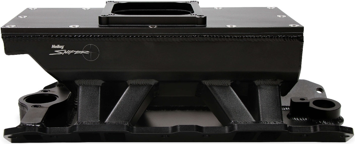 INTAKE MANIFOLD,SBC,4500,FAB,BLACK