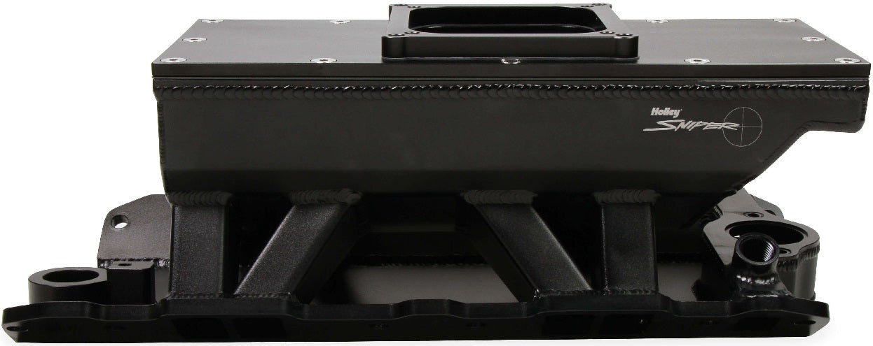 INTAKE MANIFOLD,SBC,4500,FAB,BLACK