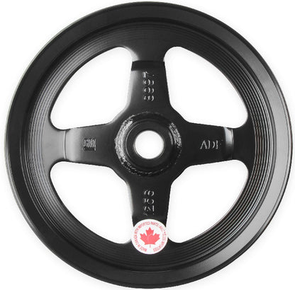 POWER STEERING PULLEY,LS,6 GROOVE,6.70 OD,.66 ID