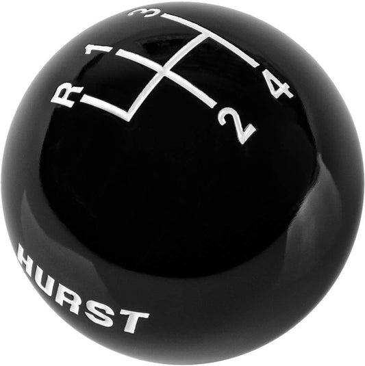 SHIFT KNOB,3/8-16,4 SPD PATTERN,BLACK