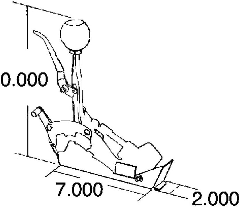 SHIFTER,QUARTER STICK,AUTO,GM POWERGLIDE