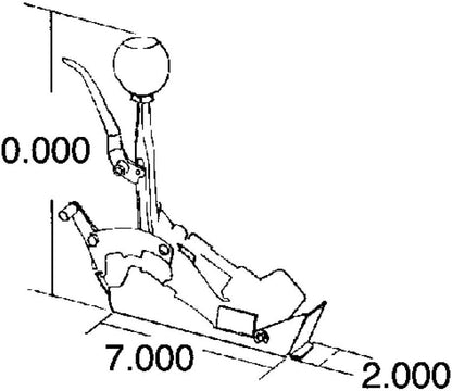 SHIFTER,QUARTER STICK,AUTO,GM POWERGLIDE