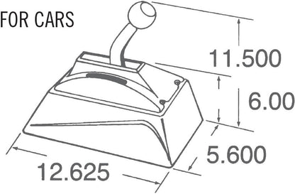 V-MATIC 3 RATCHET SHIFTER,3/4 SPEED,AUTO