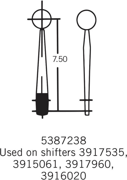 SHIFTER,SS,4 SPEED,UNIVERSAL,FORD/GM