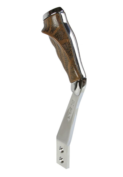 PISTOL GRIP SHIFT HANDLE,MOPAR,71-74 B-BODY,70-74 E-BODY,& 2 BLT HURST,WOOD GRAI