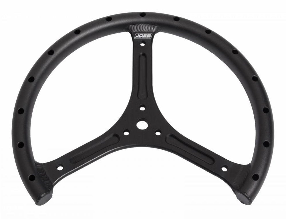 STEERING WHEEL,3/4,QM,11",W/HOLES,BLACK