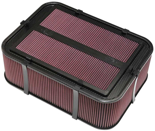 AIR BOX ASSY,CARBON FIB,V-8,14X9X7 TALL