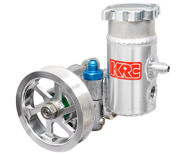 PS PUMP W/PULLEY & TANK,POLISHED SERPENTINE
