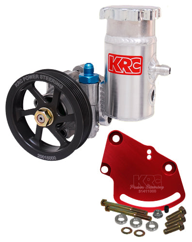 PS STEERING KIT,SBC,HEAD,SERPENTINE,BOLT-ON