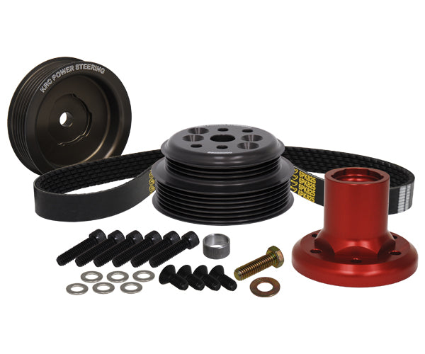 SERPENTINE PULLEY KIT,PRO,1:1,DODGE,BLOCK MOUNT
