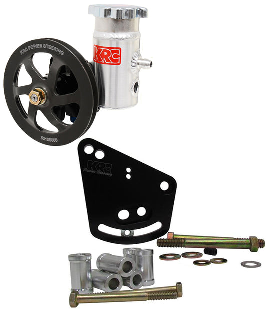 PS STEERING KIT,351 FORD,V-BELT,BOLT-ON