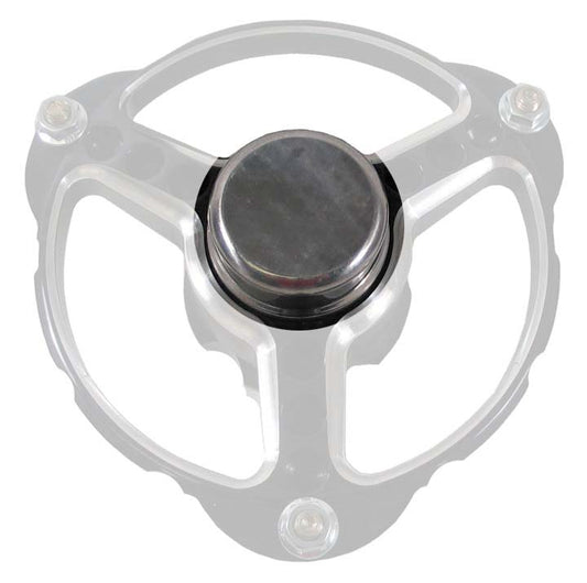 ALUMINUM CAP 10" MICRO SPRINT FRONT HUB
